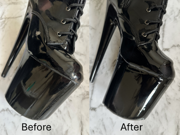 PolEssentials Heel Wrapz shoe protectors for pole dancing