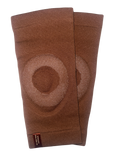 PolEssentials Sleeve Gel Knee Pads in brown, for stretching and pole dancing