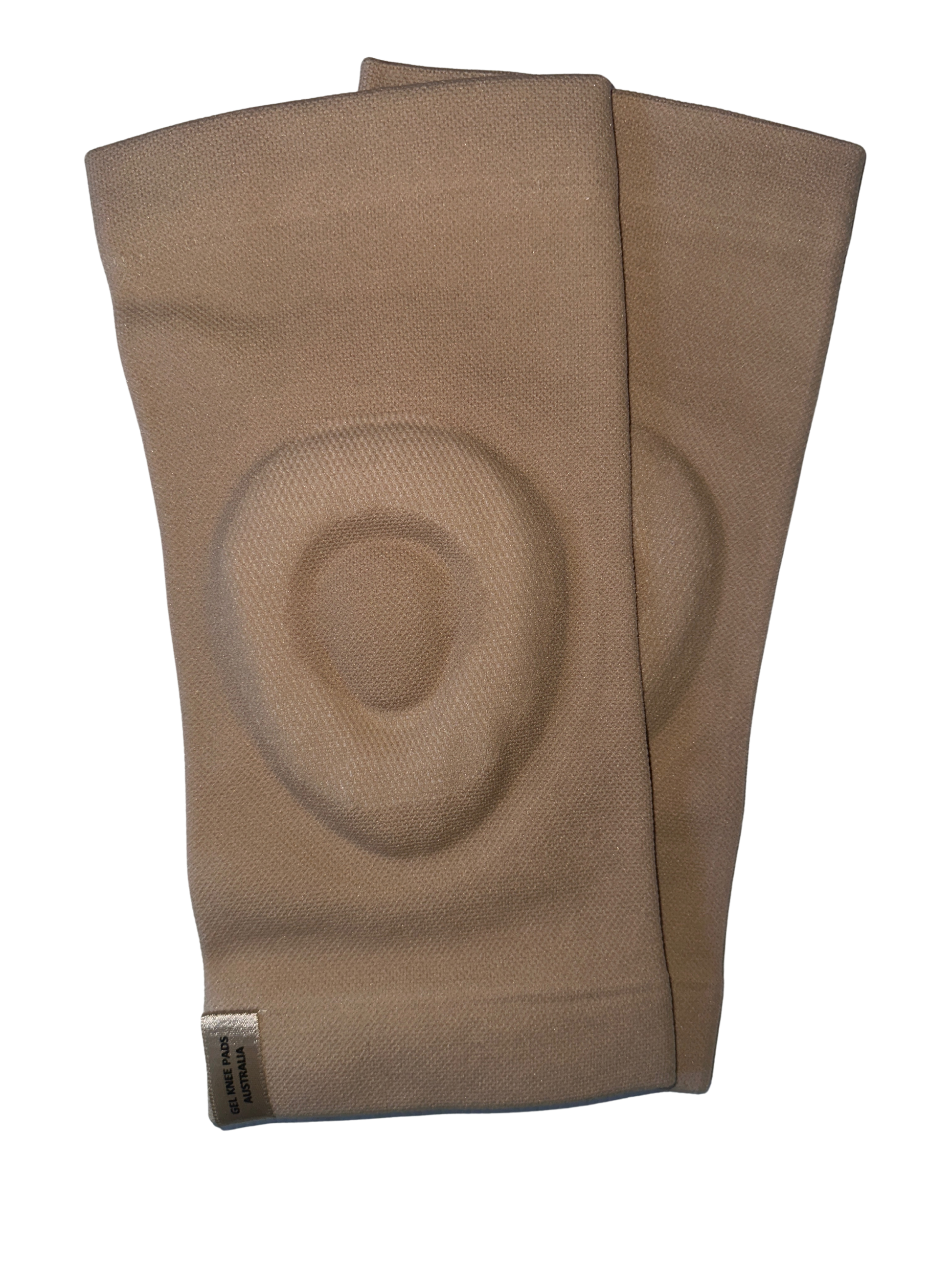 PolEssentials Sleeve Gel Knee Pads in light beige, for stretching and pole dancing