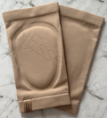 PolEssentials V2 Sleeve Gel Knee Pads in light beige – anti-slip design for pole dancers and floorwork.