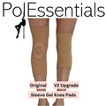 PolEssentials Sleeve style Gel Knee Pads compassion old vs new