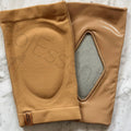 PolEssentials Grippy Gel Knee Pads in tan color – designed for pole dancers and floorwork