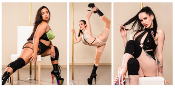 PolEssentials Gel Knee Pads for pole dancing
