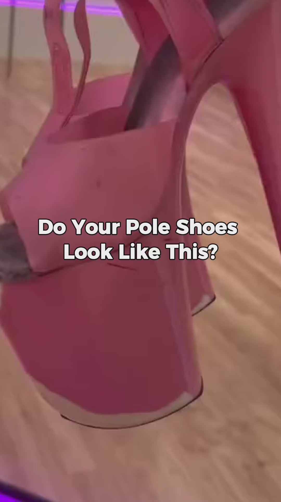 PolEssentials clear Heel Wrapz Shoe Protector pole dancing shoe protection